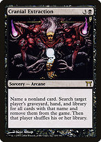 Magic the Gathering Card - Cranial Extraction - MTG Circle