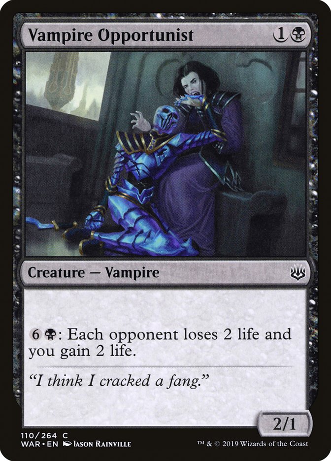 Magic the Gathering Card - Vampire Opportunist - MTG Circle