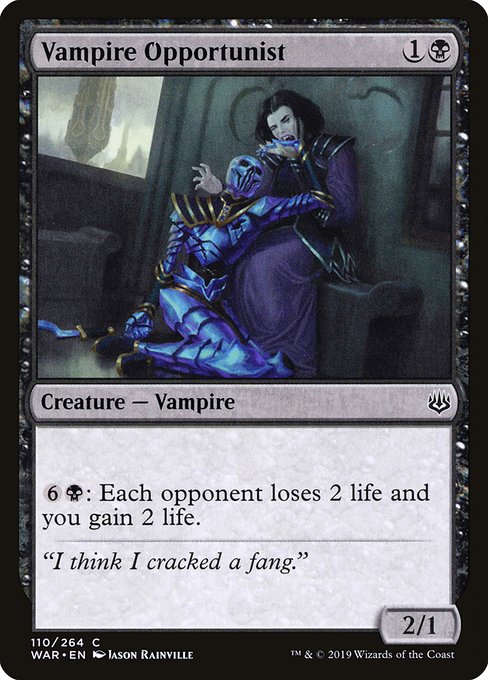 Magic the Gathering Card - Vampire Opportunist - MTG Circle