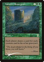 Magic the Gathering Card - Nature's Resurgence - MTG Circle