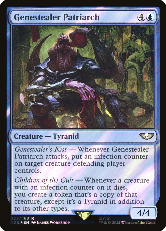 Magic the Gathering Card - Genestealer Patriarch - MTG Circle