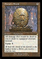 Magic the Gathering Card - Pariah's Shield - MTG Circle
