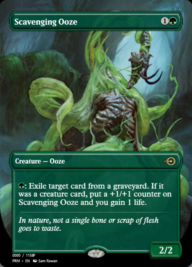 Magic the Gathering Card - Scavenging Ooze - MTG Circle