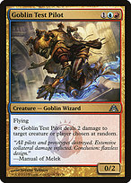 Magic the Gathering Card - Goblin Test Pilot - MTG Circle