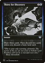 Magic the Gathering Card - Thirst for Discovery - MTG Circle