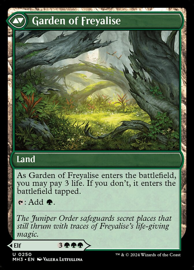 Magic the Gathering Card - Garden of Freyalise - MTG Circle