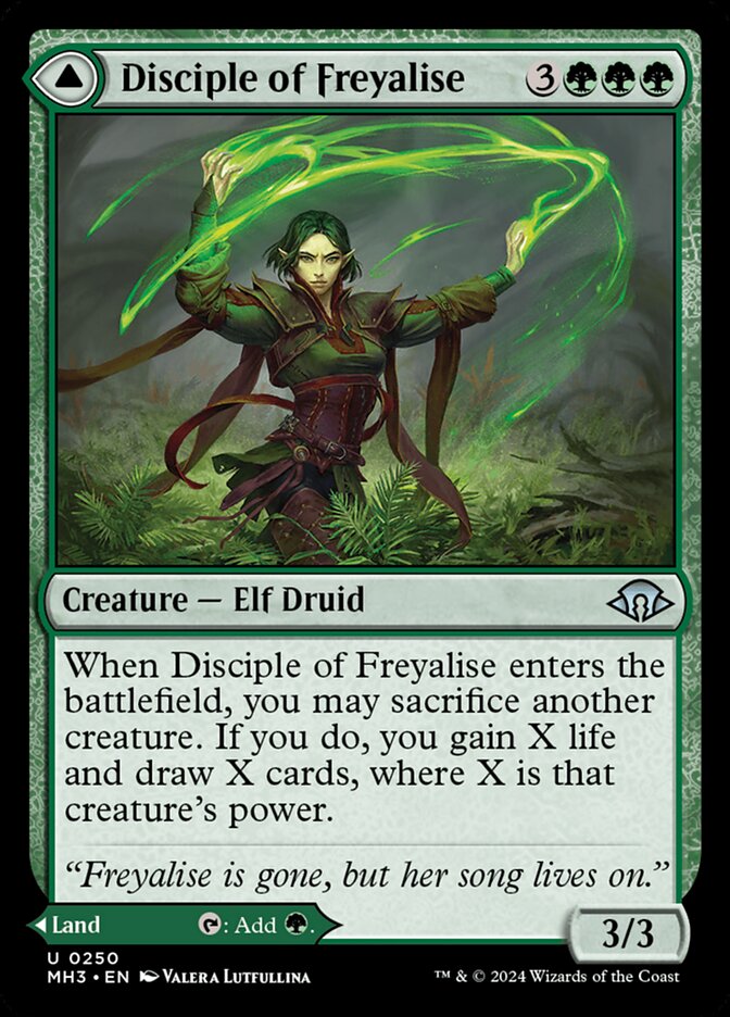 Magic the Gathering Card - Disciple of Freyalise - MTG Circle