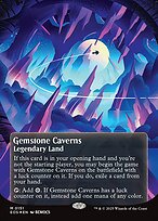 Magic the Gathering Card - Gemstone Caverns - MTG Circle