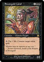 Magic the Gathering Card - Stromgald Cabal - MTG Circle