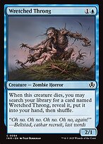 Magic the Gathering Card - Wretched Throng - MTG Circle