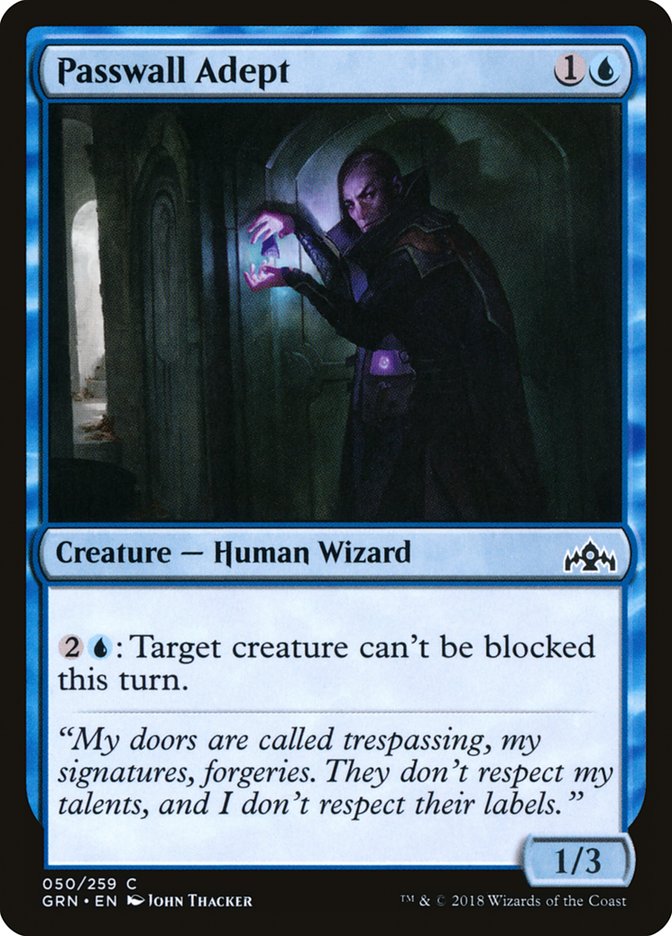 Magic the Gathering Card - Passwall Adept - MTG Circle