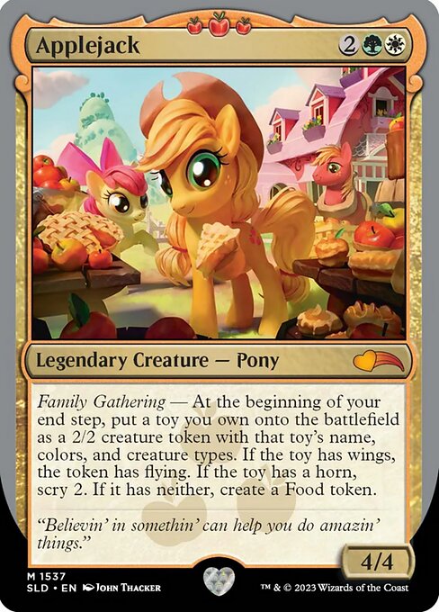 Magic the Gathering Card - Applejack - MTG Circle