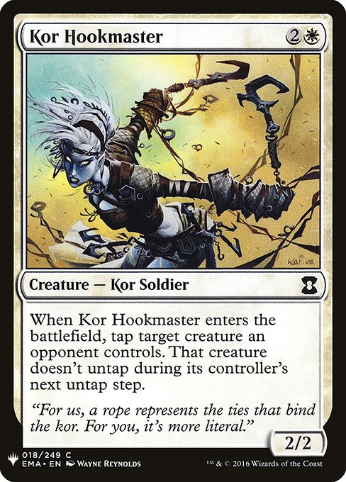 Magic the Gathering Card - Kor Hookmaster - MTG Circle