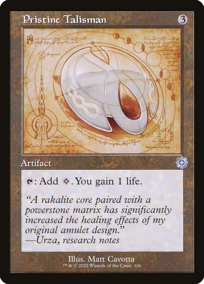 Magic the Gathering Card - Pristine Talisman - MTG Circle