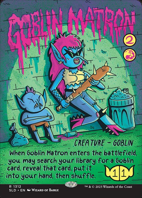 Magic the Gathering Card - Goblin Matron - MTG Circle
