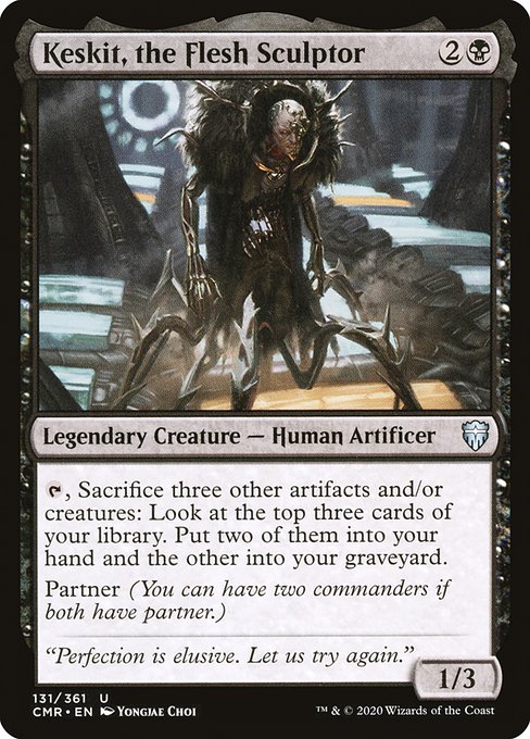 Magic the Gathering Card - Keskit, the Flesh Sculptor - MTG Circle