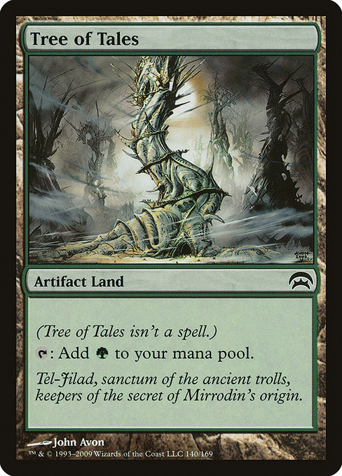 Magic the Gathering Card - Tree of Tales - MTG Circle