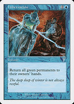 Magic the Gathering Card - Hibernation - MTG Circle