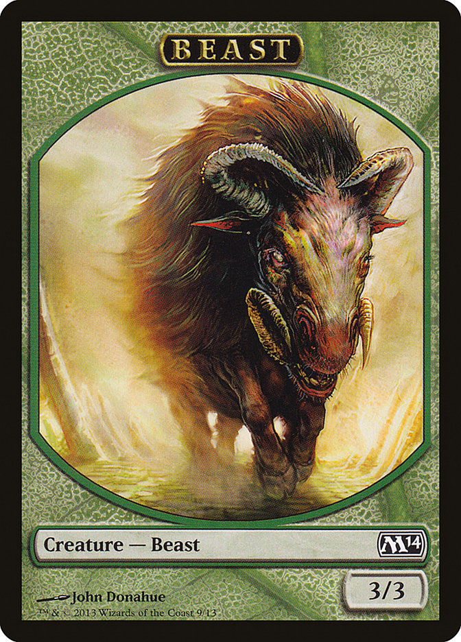 Magic the Gathering Card - Beast - MTG Circle