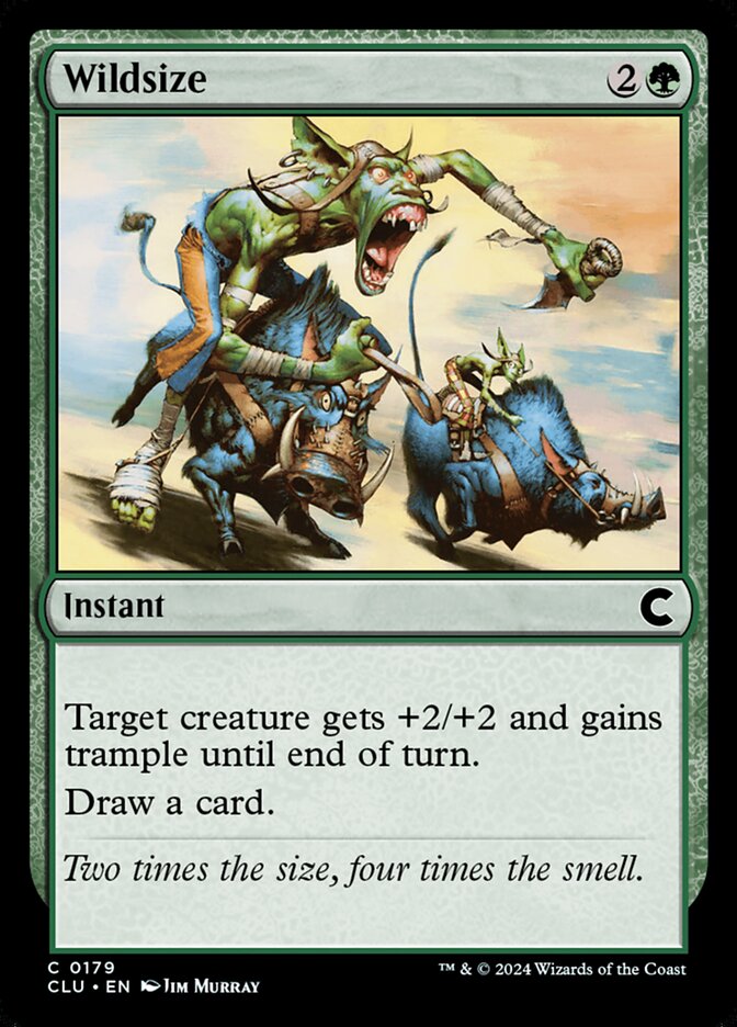 Magic the Gathering Card - Wildsize - MTG Circle