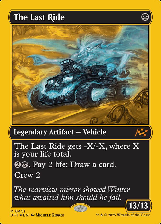 Magic the Gathering Card - The Last Ride - MTG Circle