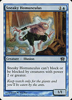 Magic the Gathering Card - Sneaky Homunculus - MTG Circle