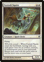 Magic the Gathering Card - Custodi Squire - MTG Circle