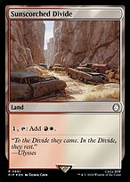 Magic the Gathering Card - Sunscorched Divide - MTG Circle