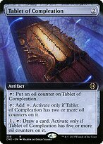 Magic the Gathering Card - Tablet of Compleation - MTG Circle