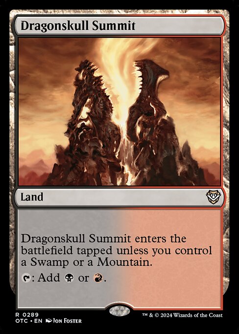 Magic the Gathering Card - Dragonskull Summit - MTG Circle