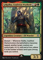 Magic the Gathering Card - A-Radha, Coalition Warlord - MTG Circle