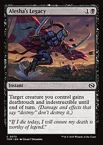 Magic the Gathering Card - Alesha's Legacy - MTG Circle