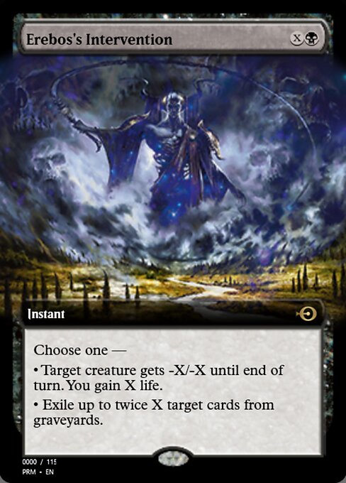 Magic the Gathering Card - Erebos's Intervention - MTG Circle
