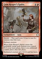 Magic the Gathering Card - Grim Reaper's Sprint - MTG Circle