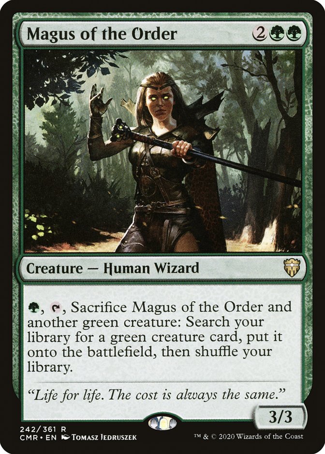 Magic the Gathering Card - Magus of the Order - MTG Circle
