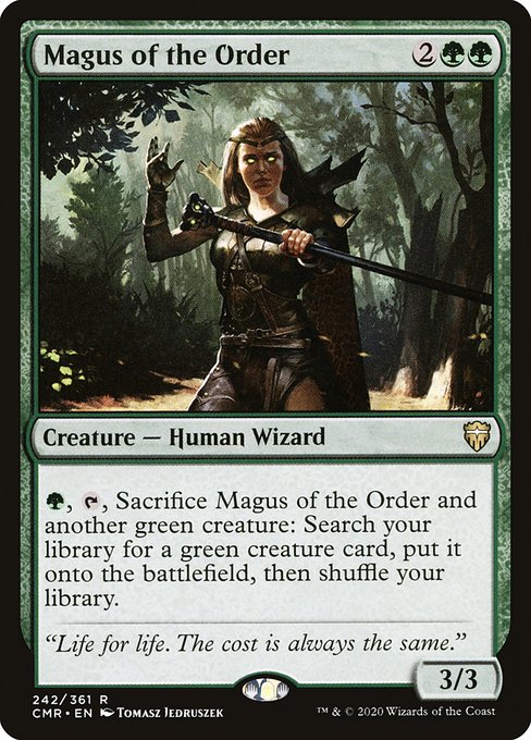 Magic the Gathering Card - Magus of the Order - MTG Circle