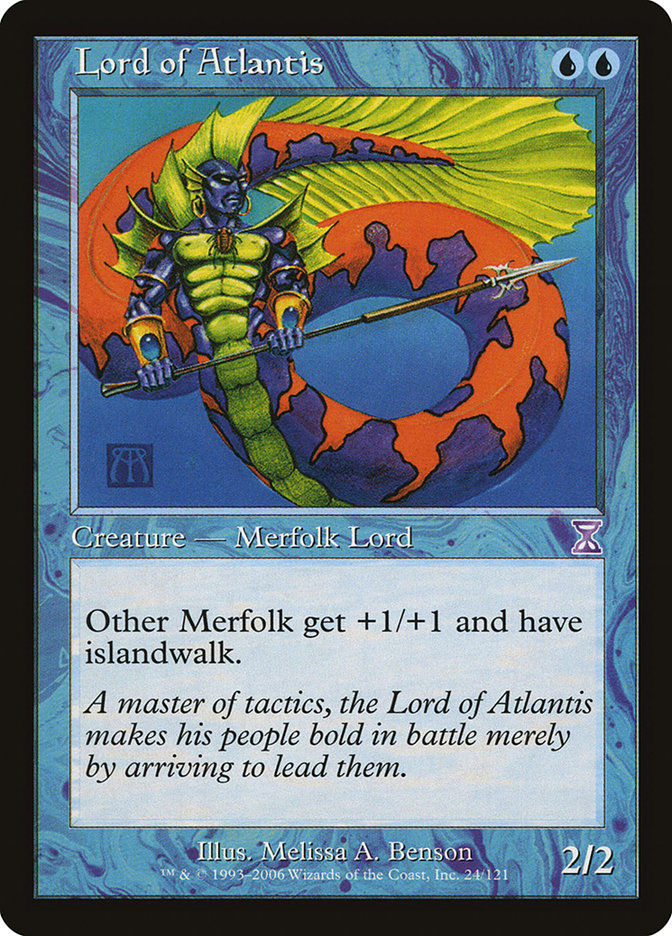 Magic the Gathering Card - Lord of Atlantis - MTG Circle