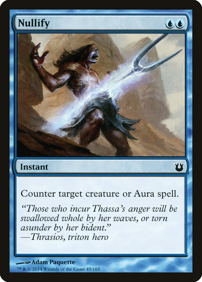 Magic the Gathering Card - Nullify - MTG Circle