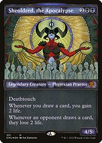 Magic the Gathering Card - Sheoldred, the Apocalypse - MTG Circle