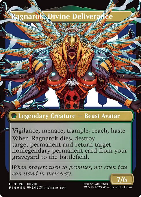 Magic the Gathering Card - Ragnarok, Divine Deliverance - MTG Circle