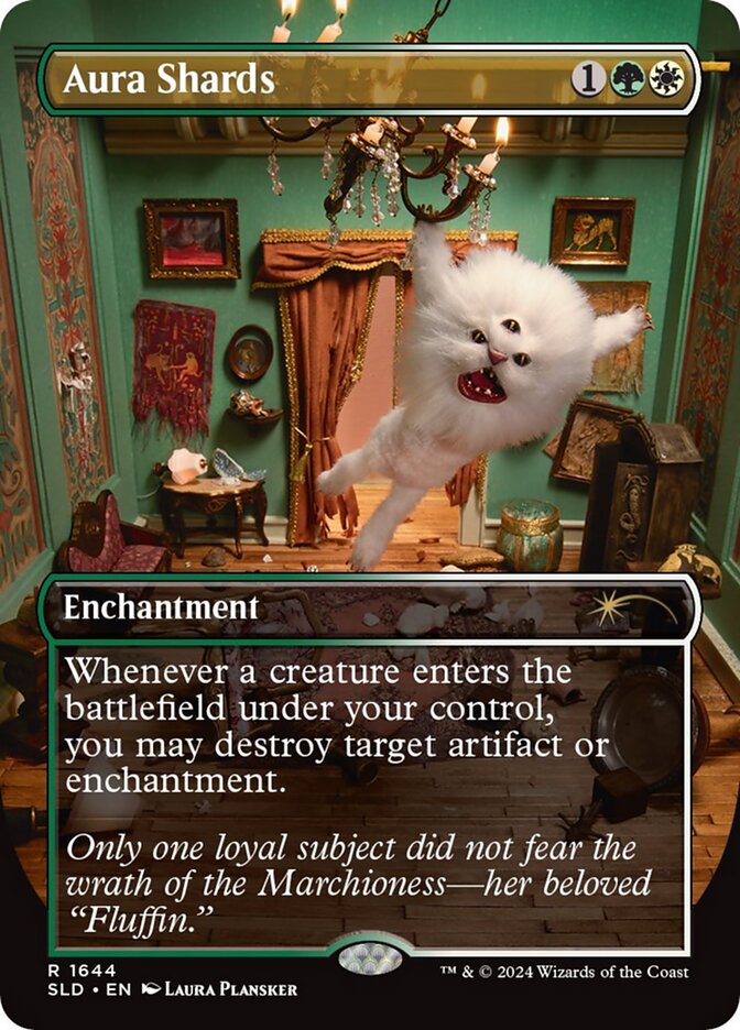 Magic the Gathering Card - Aura Shards - MTG Circle
