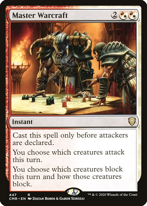 Magic the Gathering Card - Master Warcraft - MTG Circle
