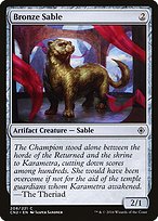 Magic the Gathering Card - Bronze Sable - MTG Circle