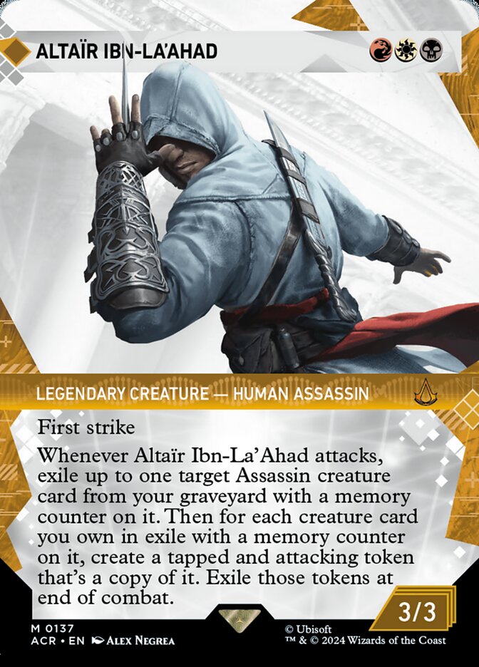Magic the Gathering Card - Altaïr Ibn-La'Ahad - MTG Circle