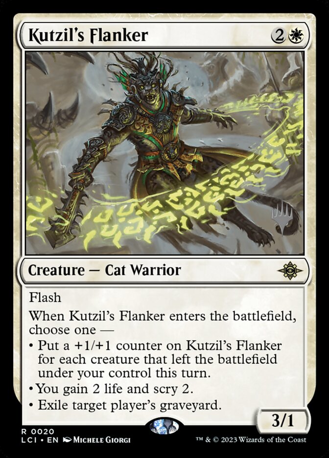 Magic the Gathering Card - Kutzil's Flanker - MTG Circle