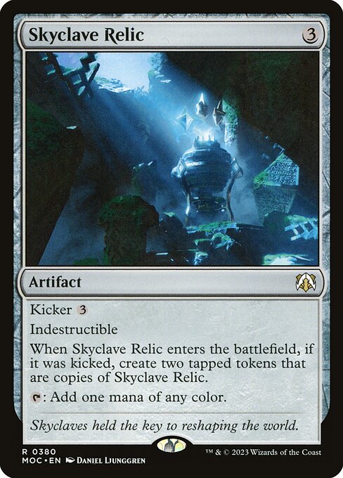 Magic the Gathering Card - Skyclave Relic - MTG Circle