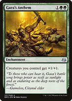 Magic the Gathering Card - Gaea's Anthem - MTG Circle