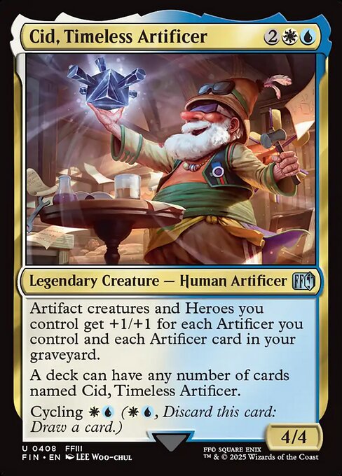 Magic the Gathering Card - Cid, Timeless Artificer - MTG Circle