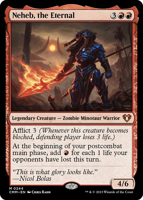 Magic the Gathering Card - Neheb, the Eternal - MTG Circle