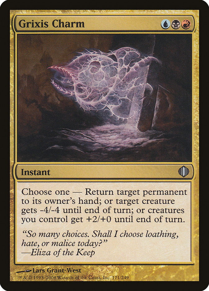 Magic the Gathering Card - Grixis Charm - MTG Circle